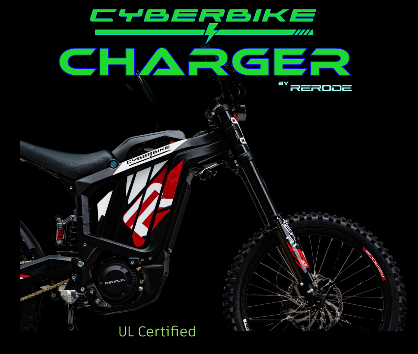 Cyberbike Charger eMoto eBike Launch Sale (Now in stock!)