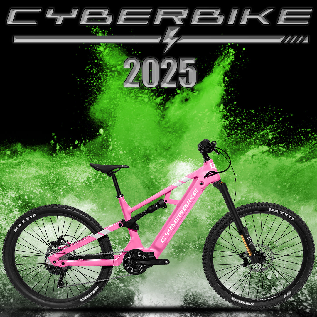 2025 Cyberbike Raptor. Mid drive electric mountain bike