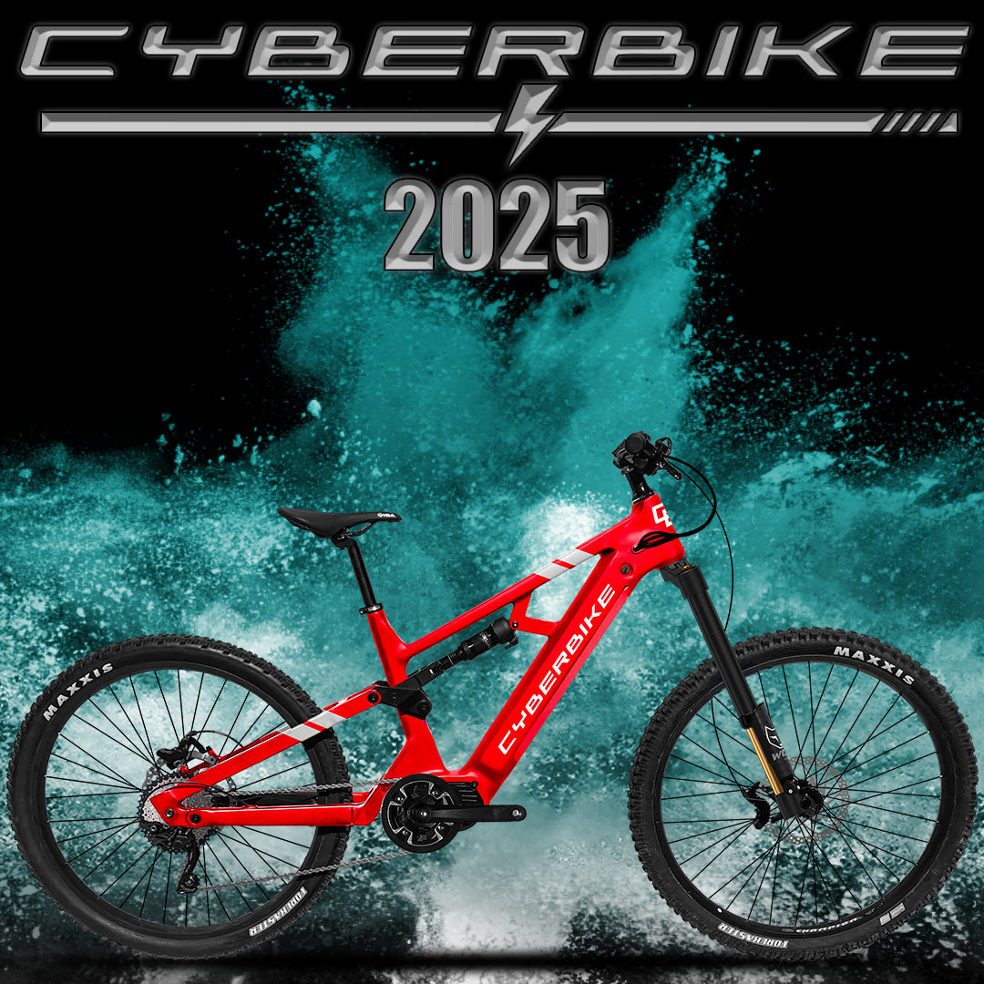 2025 Cyberbike Raptor. Mid drive electric mountain bike