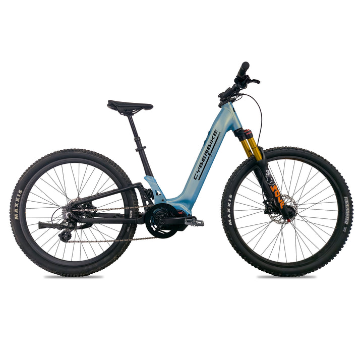 Cyberbike Fusion Mid-drive Step-through Full-suspension Electric Mountain Bike