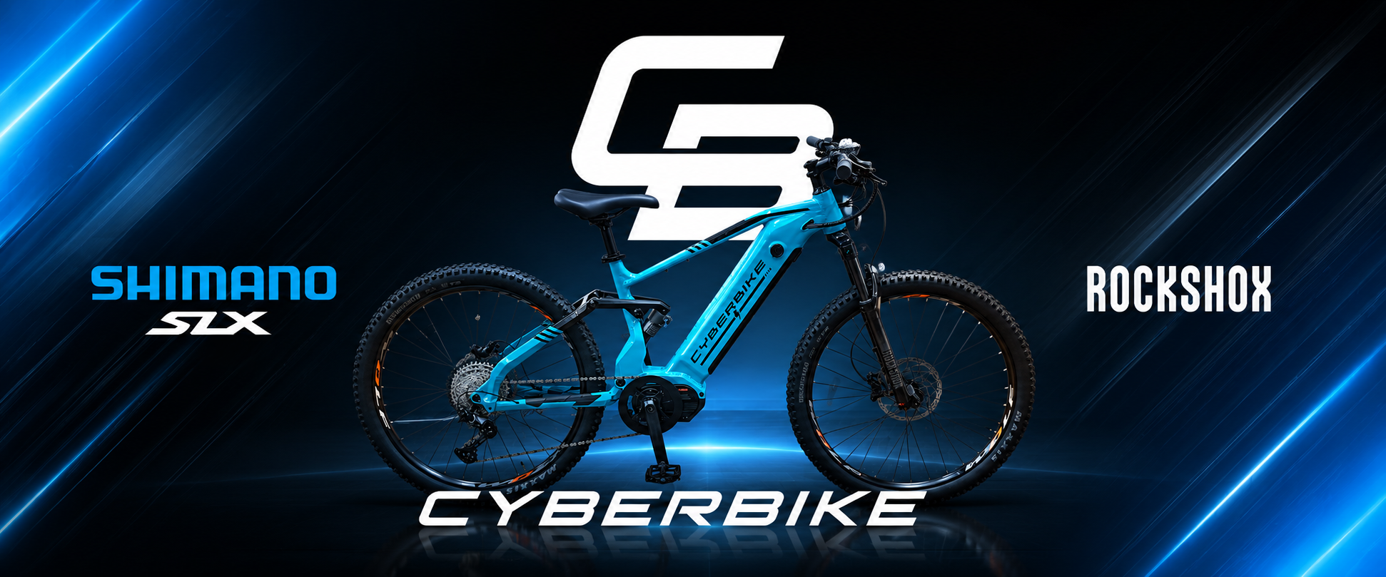 2026 Cyberbike — Shimano SLX 12-Speed, RockShox Suspension