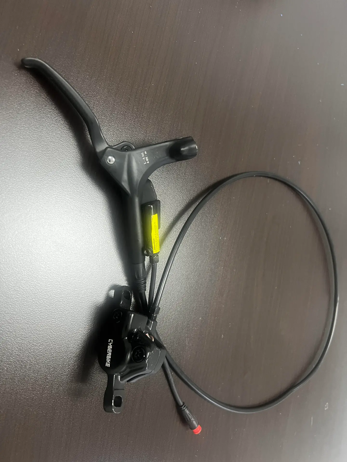 Cyberbike 2 piston brake system assembly